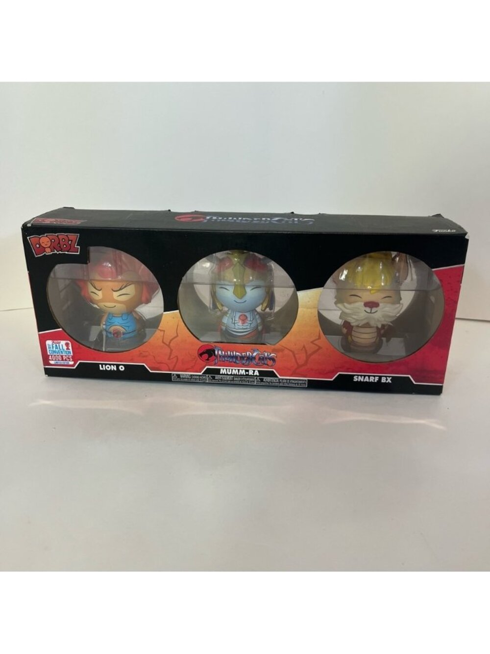 Limited Edition 2017 Fall Convention Funko ThunderCats Dorbz New Lion Mumm Snarf